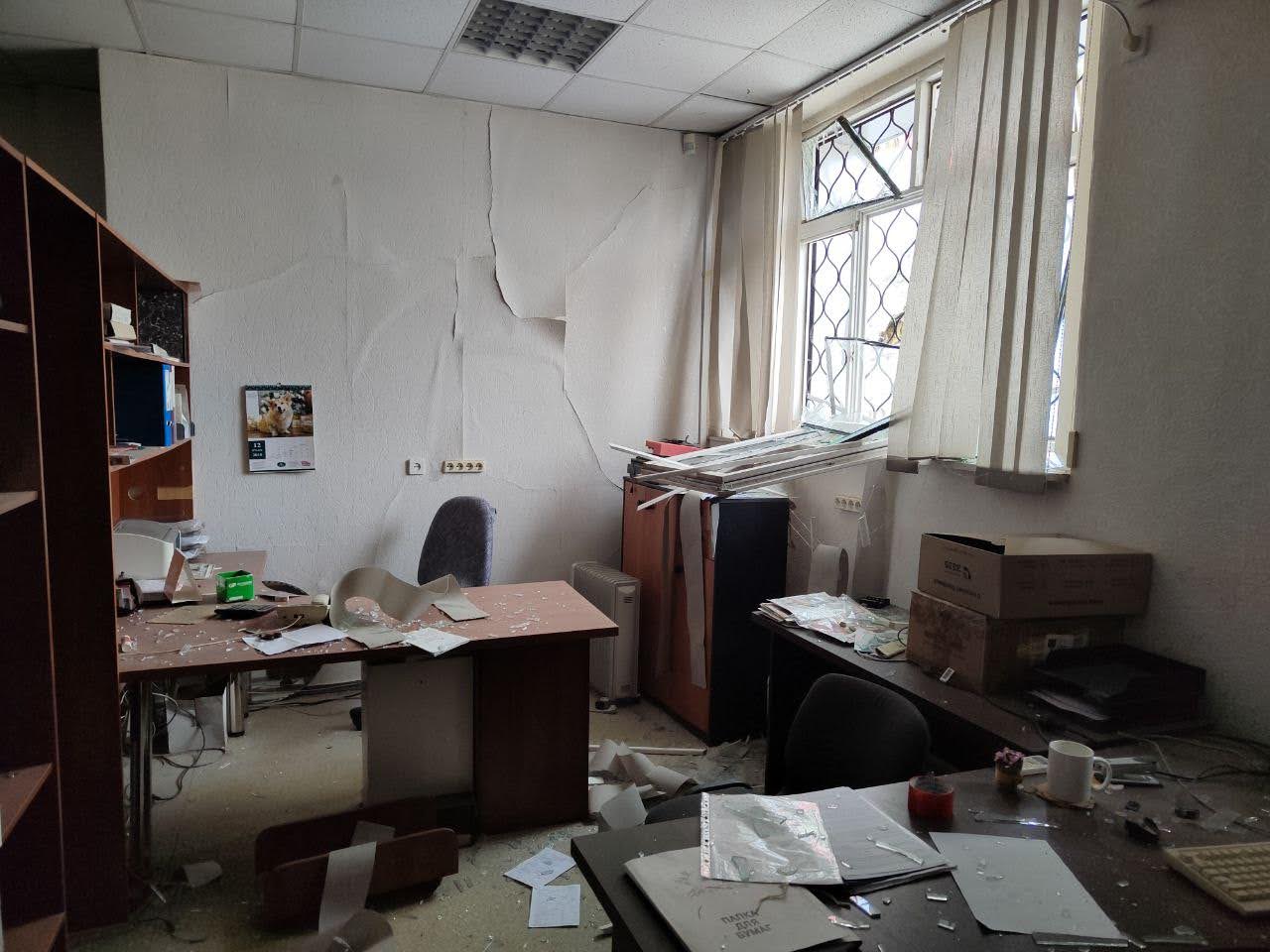 MEDICA office after Russian airstrike
